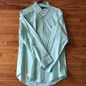 Polo by Ralph Lauren long sleeve green button down